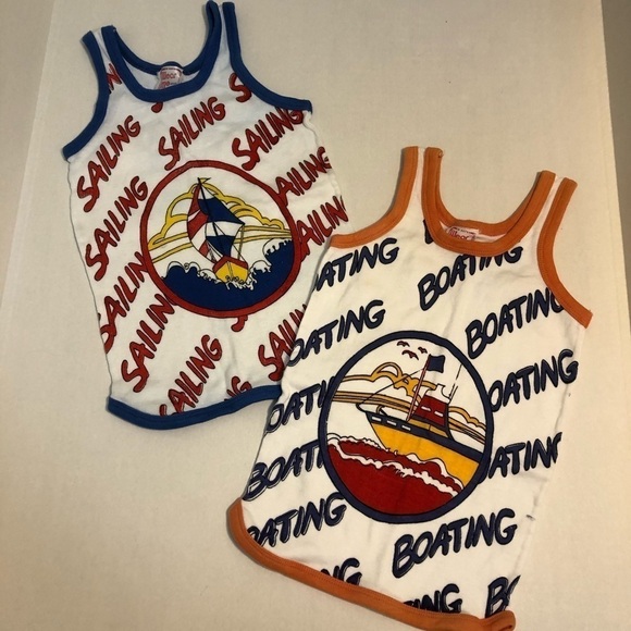 Vintage boating and sailing tanks - Picture 1 of 4